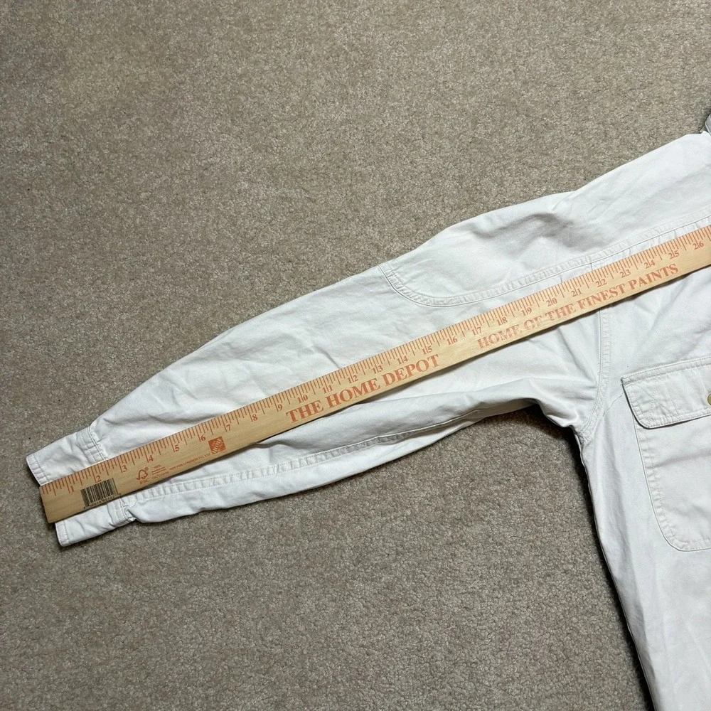 Vtg Indiana Jones Shirt Mens Medium White Button‎ Down LS Raiders Lost Ark 90s
